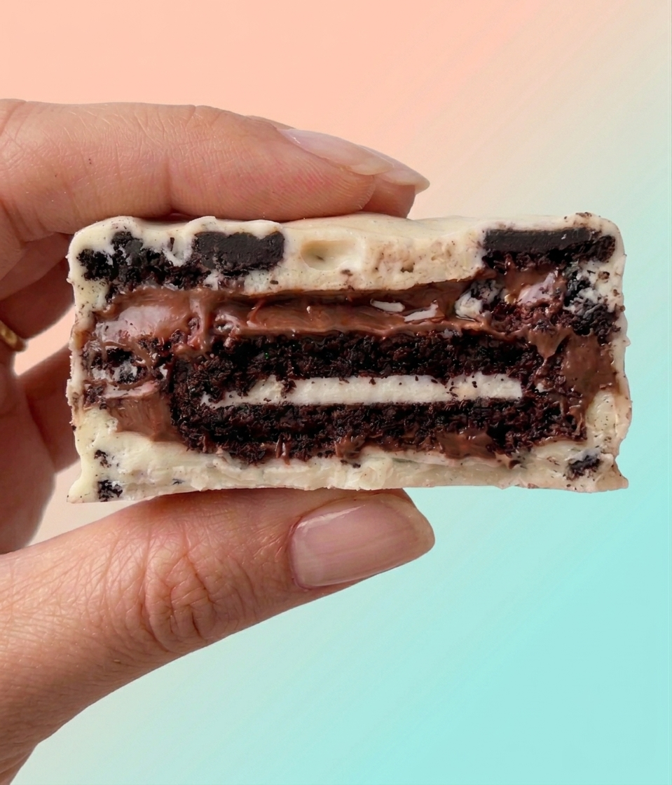 Bombom de Oreo com Nutella