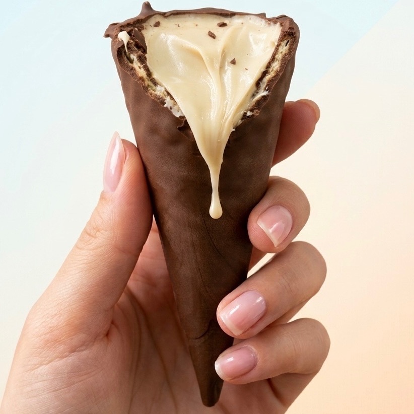 Cone Trufado de Kinder